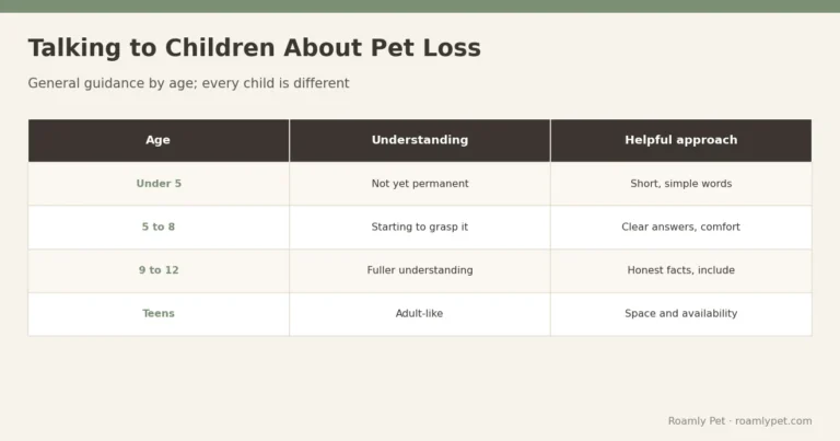 Talking to Children About Pet Loss