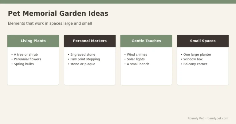 Pet Memorial Garden Ideas