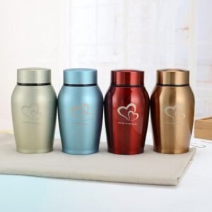 Stainless Steel Pet Urn – Classic Colors