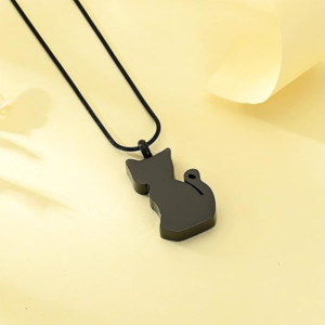 Cat Shaped Urn Necklace